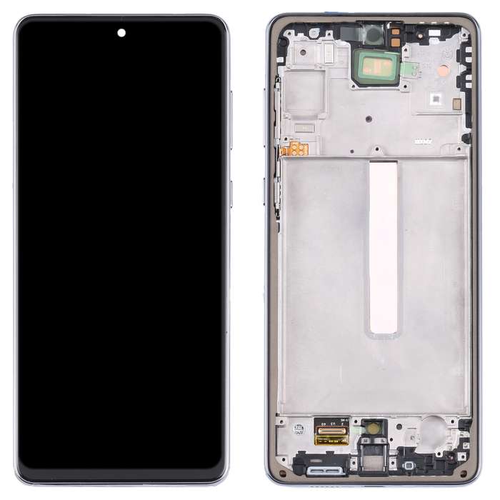 Original Super AMOLED LCD Screen For Samsung Galaxy A73 5G SM-A736B Digitizer Full Assembly with Fra