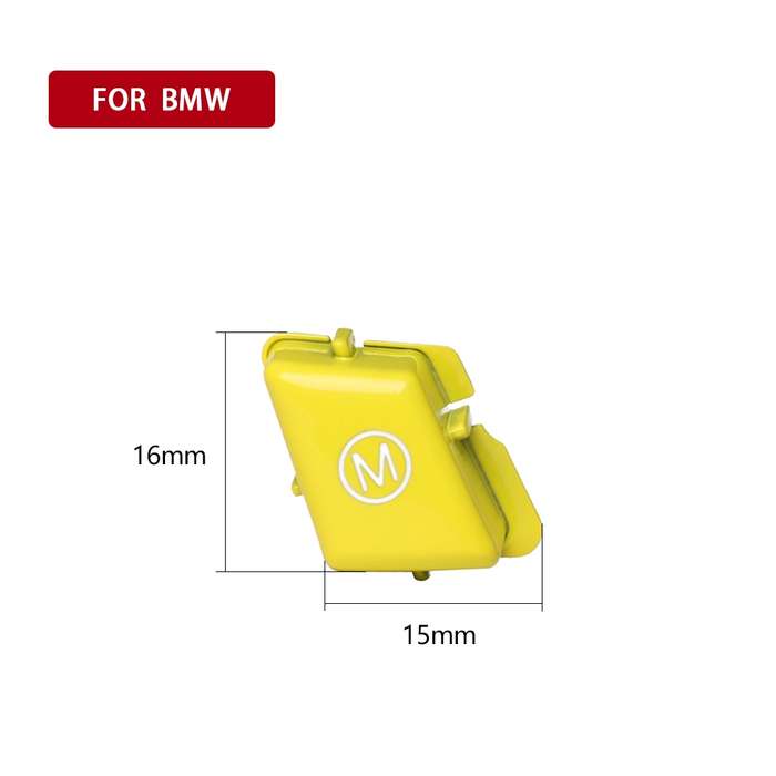 Car Sports Steering Wheel M Mode Switch-Button Cover Trim for BMW 3 Series E90