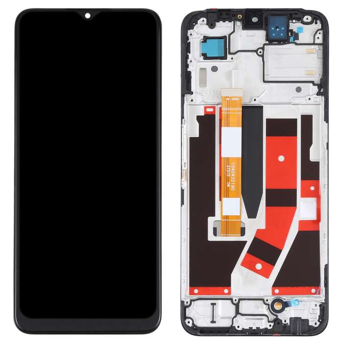 LCD Screen and Digitizer Full Assembly with Frame For OPPO A57 5G