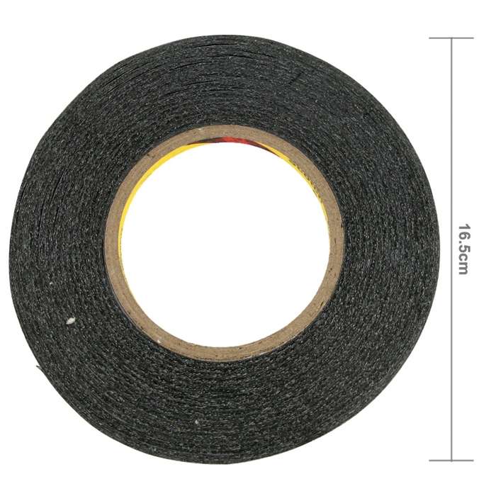 10 PCS 1mm Double Sided Adhesive Sticker Tape for Phone Touch Panel Repair, Length: 50m(White)