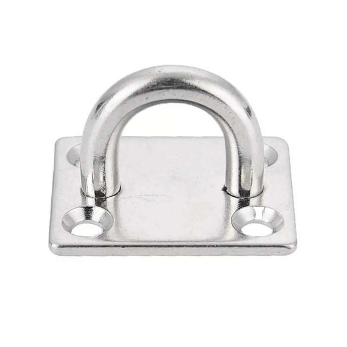 5 PCS 6mm 316 Stainless Steel Ship Square Door Hinges Buckle