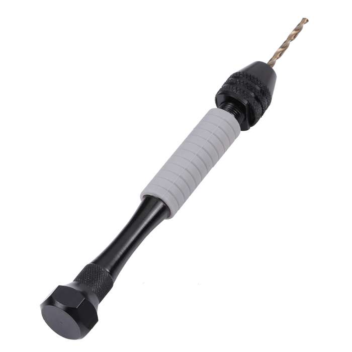 Precision Pin Vise Mini Twist Drill Bits Hand Drill Set, Model:8009