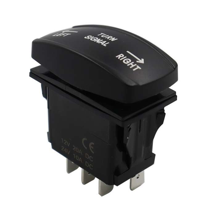 For UTV / ATU Car Turn Signal Light Toggle Switch Turn Signal Kit, Style:Vertical Turn Switch