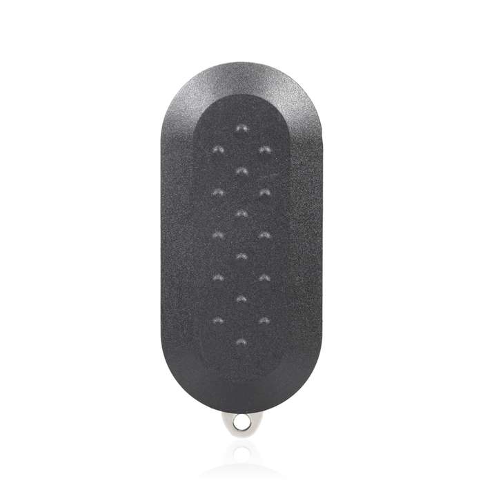 For Fiat 3 Button Folding Car Key Case Remote Control Shell SIP22, Style:White Switch Trunk Button