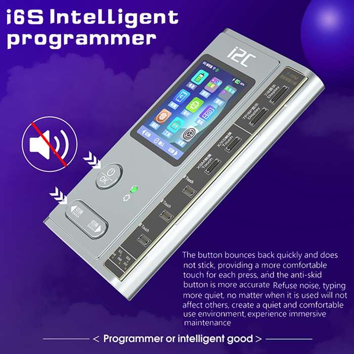 i2C i6S Intelligent Programmer Set (Original Color+Battery+Dot Matrix Test Board )