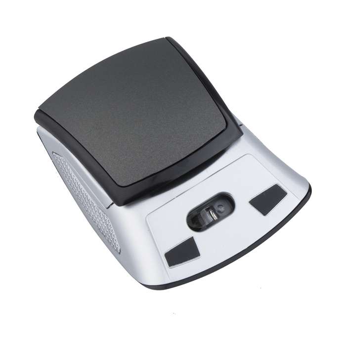 HXSJ ZD-01 1600DPI 2.4GHz Wireless Foldable Mouse(Black)