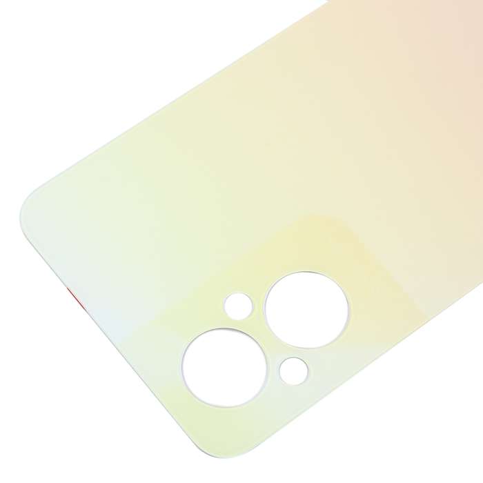 For OPPO Reno8 Lite Original Battery Back Cover(Gold)