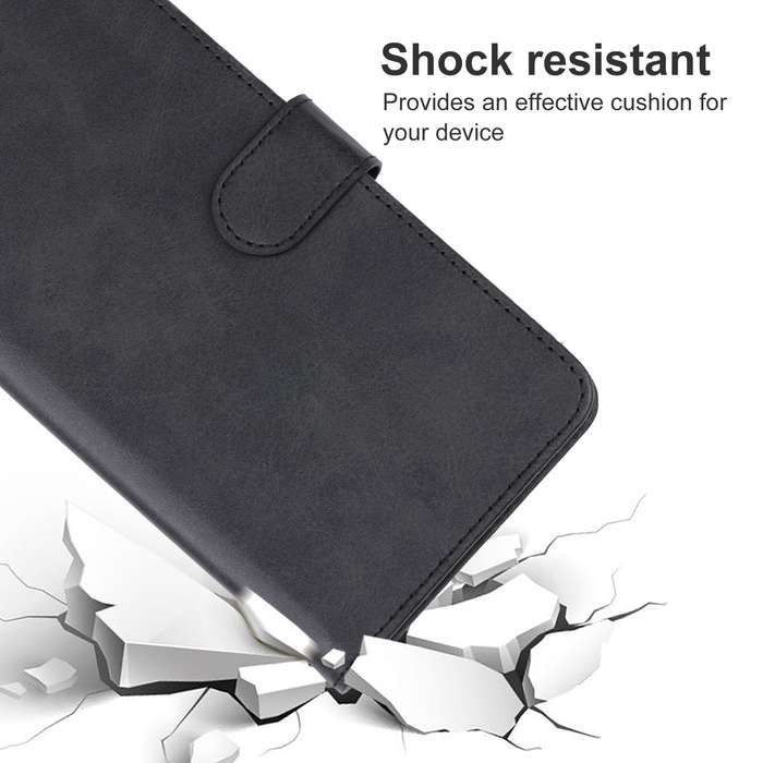 For Realme C65 5G Leather Phone Case(Black)