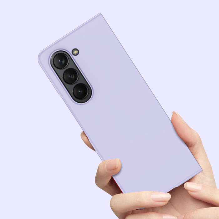 For Samsung Galaxy Z Fold6 Fuel Injection Integrated PC Skin Feel Phone Case(White)