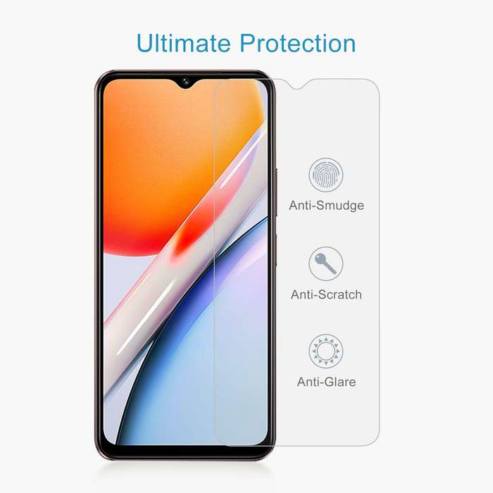 For vivo iQOO Z9 Lite 0.26mm 9H 2.5D Tempered Glass Film