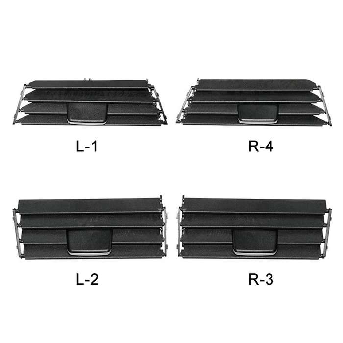 For BMW 3 Series E90 Left Driving Car Air Conditioner Air Outlet Panel 6422 9130 459-L, Style:Grille