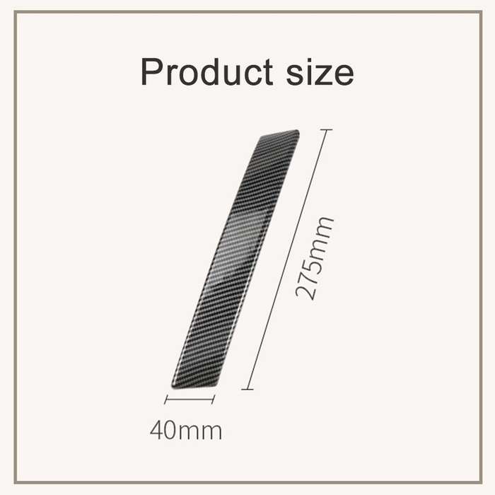 For Nissan Qashqai Left-Drive Car Door Inside Handle Cover, Type:Cover Left(Black)
