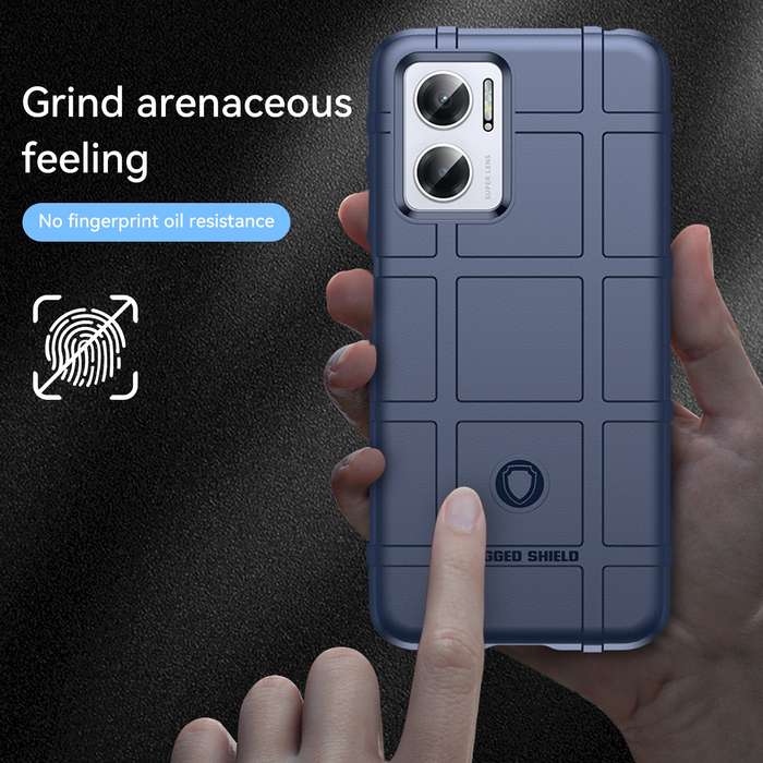For Xiaomi Redmi Note 10 5G Full Coverage Shockproof TPU Phone Case(Blue)