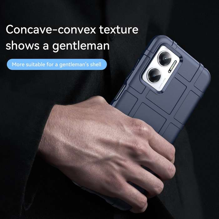 For Xiaomi Redmi Note 10 5G Full Coverage Shockproof TPU Phone Case(Blue)