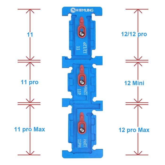 Mijing Battery Flex Soldering Fixture Repair Clamping For iPhone 11-12 Series