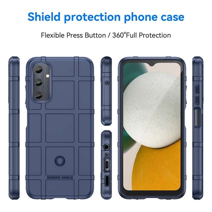 For Samsung Galaxy M14 4G Full Coverage Shockproof TPU Phone Case(Blue)