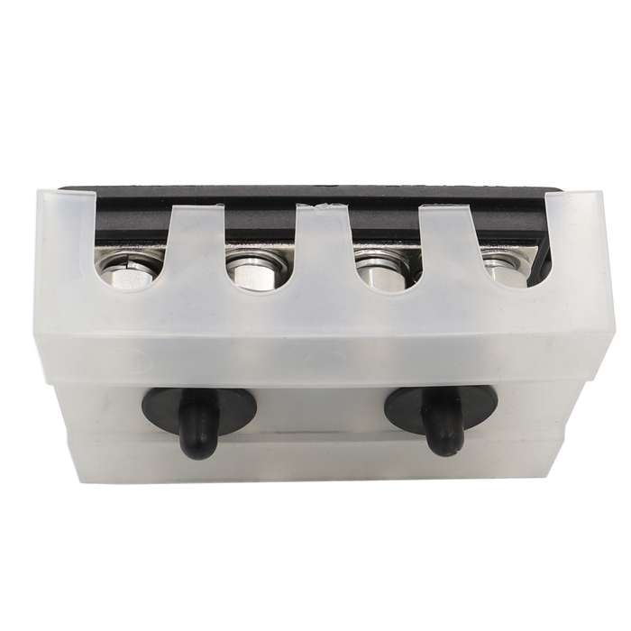 CP-3157 M10 RV Modified Yacht Double-row 4-way Busbar with Dust Cover