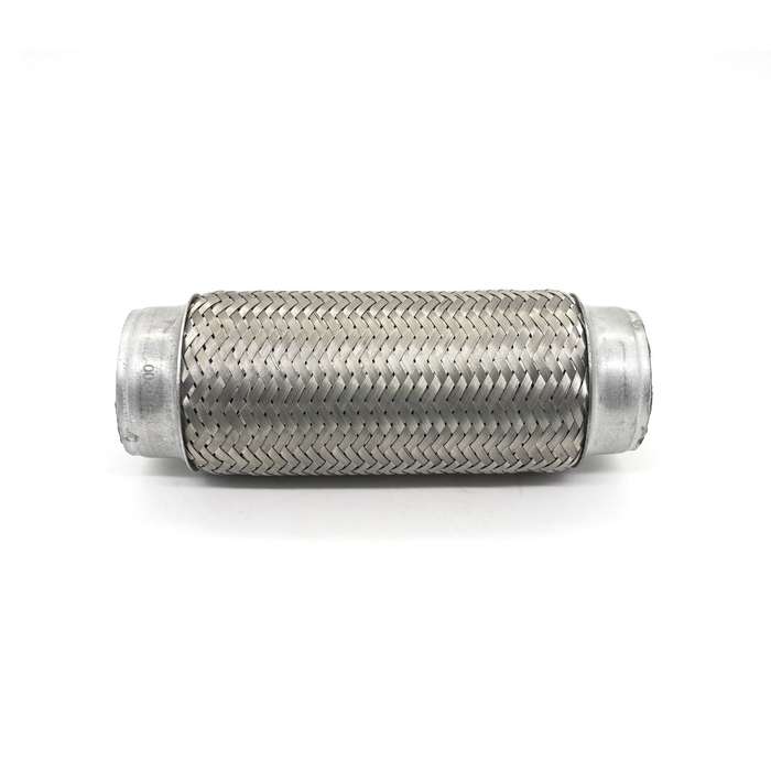 XH-6172 Car Muffler Exhaust Pipe Silencer Nozzle Stainless Steel Exhaust, Size:57mm(Silver)