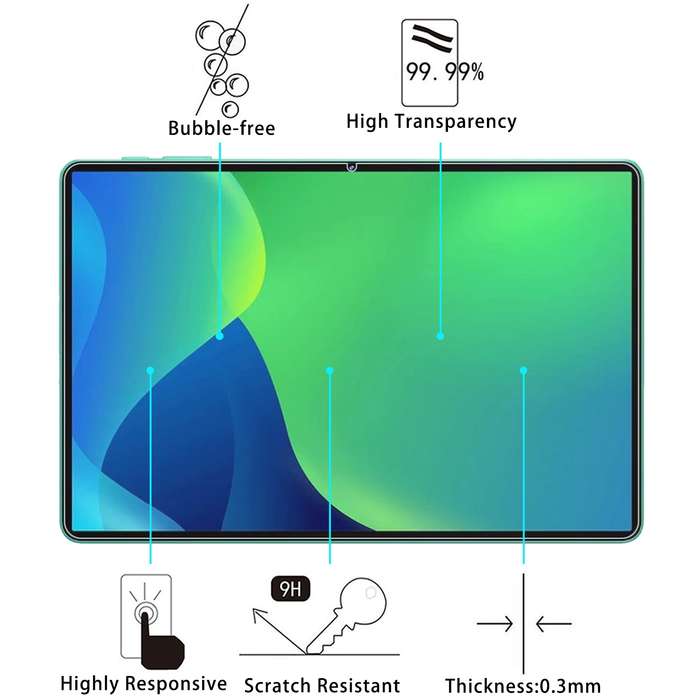 For Oukitel OT11 9H 0.3mm Explosion-proof Tempered Glass Film