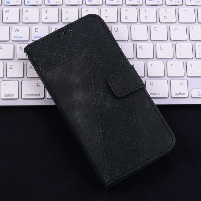 For Tecno Camon 30 Premier 5G Seven-shaped Embossed Leather Phone Case(Black)