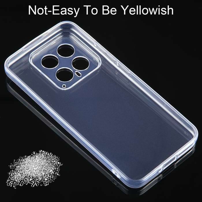 For Xiaomi 14 Ultra-thin Transparent TPU Phone Case