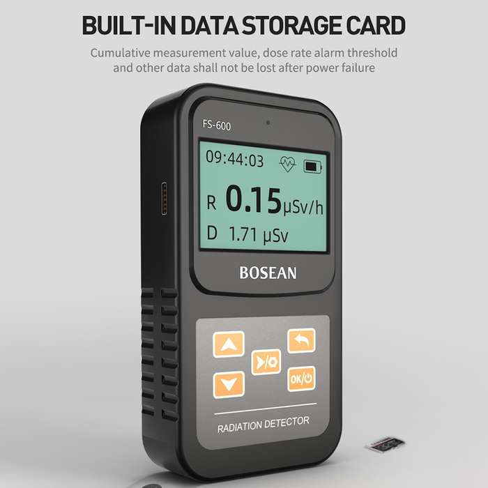 FS-600 Household Nuclear Radiation Detector Glass Geiger Counter