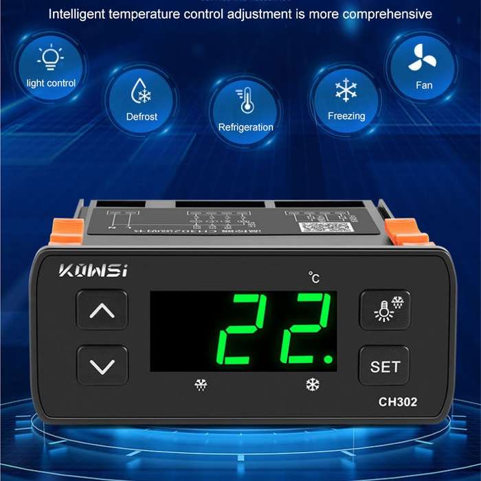 KWS-CH302 Intelligent Dual Sensor Temperature Controller