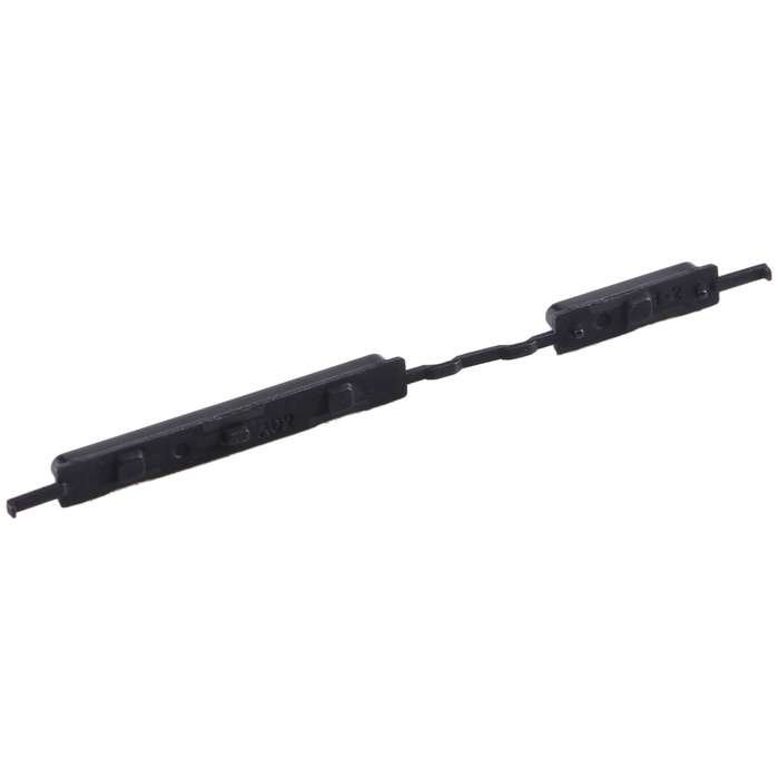 For Samsung Galaxy A02 SM-A022 10pcs Power Button + Volume Control Button(Black)