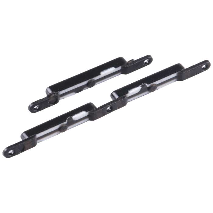 For Samsung Galaxy M10s SM-M107 10pcs Power Button + Volume Control Button(Black)