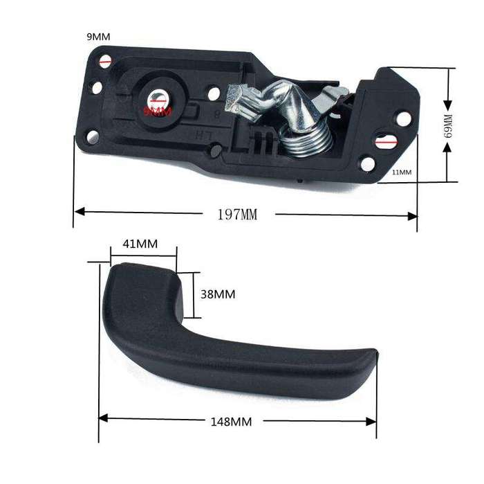 Car Left Side Door Handle Repair Kit 20833606 for Chevrolet