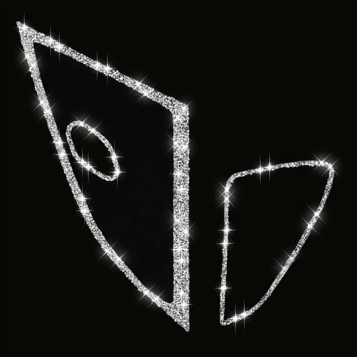 For Chevrolet Corvette C7 2014-2019 Car Door Speaker Frame Diamond Decorative Sticker, Left Drive