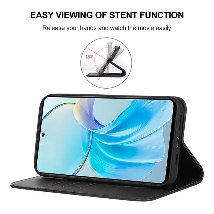 For vivo Y100i Magnetic Closure Leather Phone Case(Black)
