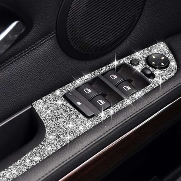 For BMW 3 Series E90 / 320i / 325i 2005-2012 Car Window Lift Panel with Folding Key 35.8cm Diamond D