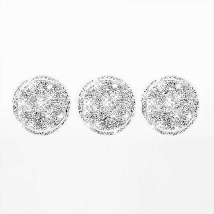 For Ford Mustang 2015-2020 9 in 1 Car Air Outlet Diamond Decoration Sticker, Left and Right Drive