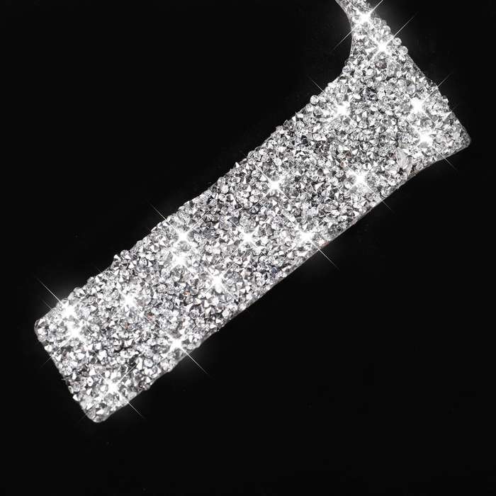 For Honda Civic 2016-2019 Car Gear Panel Diamond Decorative Sticker, Left and Right Drive