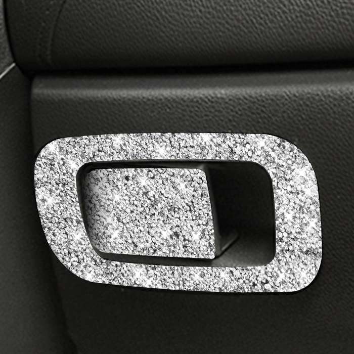 For Honda Civic 2016-2019 Car Storage Switch Diamond Decorative Sticker, Left-hand Drive