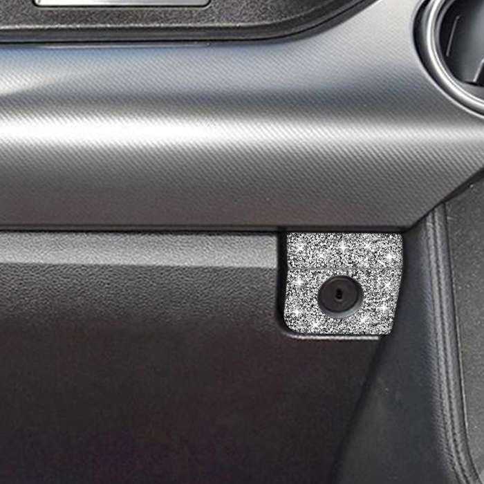 For Ford Mustang 2015-2020 Car Toolbox Diamond Decoration Sticker, Right Drive