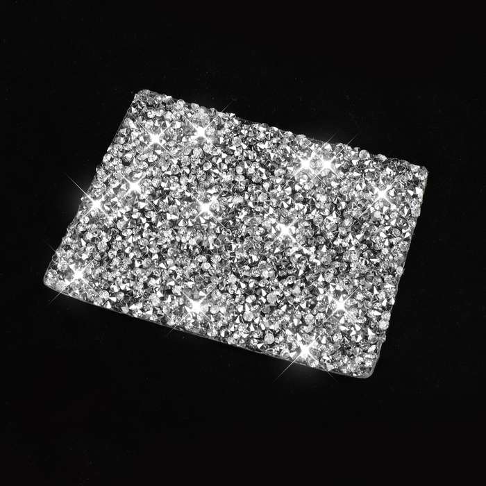 For Nissan 350Z 2003-2009 Car Passenger Storage Box Latch Diamond Decorative Sticker, Right Drive