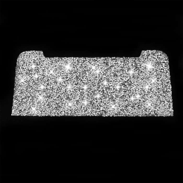 For Audi A4L / A5 / Q5 Car Storage Cigarette Lighter Panel Diamond Decoration Sticker, Left and Righ