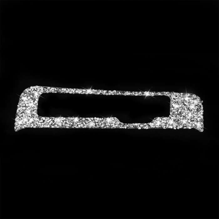 For Audi A4 / A5 / Q5 Car Gear Panel Diamond Decoration Sticker, Right Drive