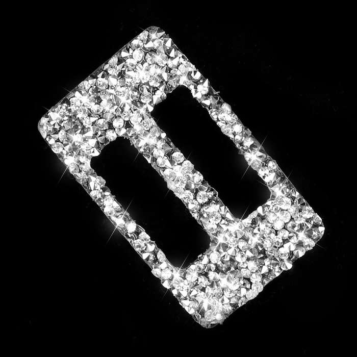 For Audi A4 / A5 / Q5 Car Air Conditioner Air Outlet Knob Diamond Decoration Sticker, Left and Right