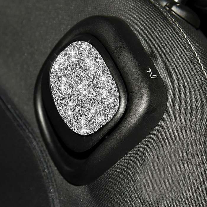 For BMW Mini One Cooper F56 Car Seat Back Handle Diamond Decoration Sticker