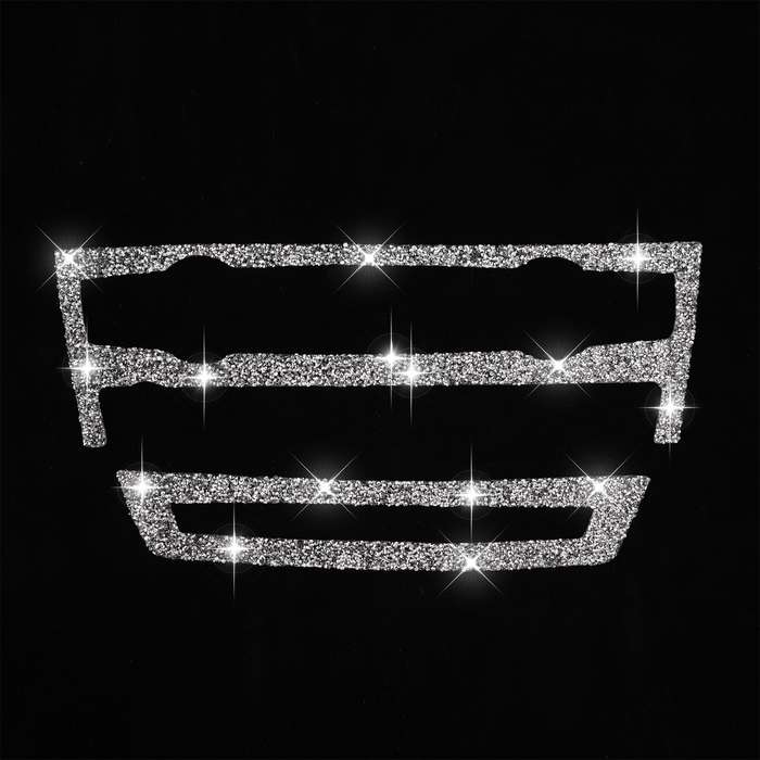 For BMW X5 E70 2008-2013 / X6 E71 2009-2014 Car Air Conditioner Set Diamond Decoration Sticker, Left