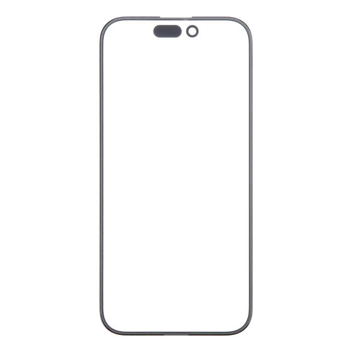 For iPhone 16 Front Screen Outer Glass Lens with OCA Optically Clear Adhesive