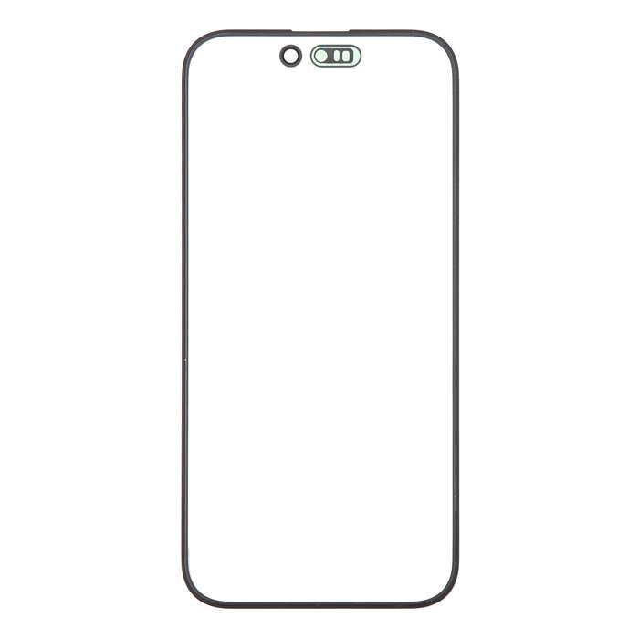 For iPhone 16 Front Screen Outer Glass Lens with OCA Optically Clear Adhesive