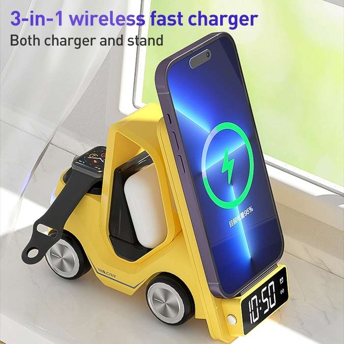 T20 Desktop Wireless Fast Charging Bracket(White)