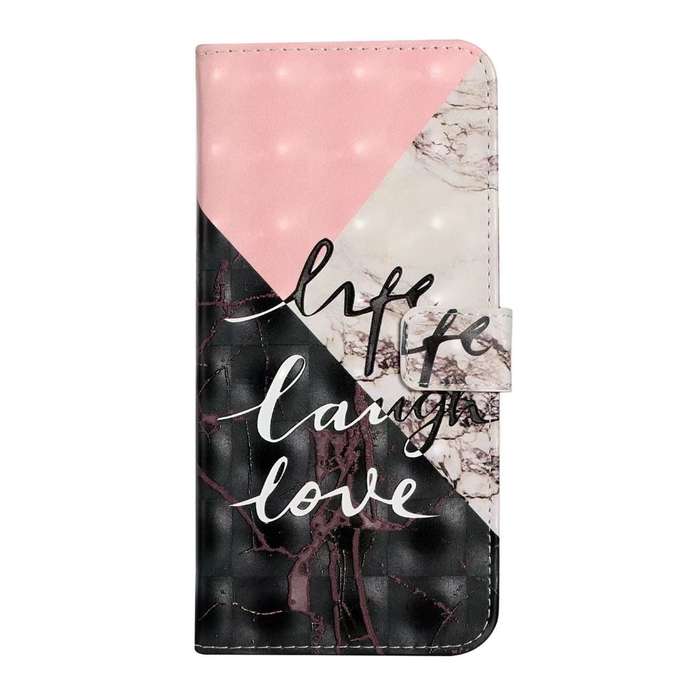 For Xiaomi Mi 11 Pro Oil Embossed 3D Drawing Leather Phone Case(Stitching Marble)