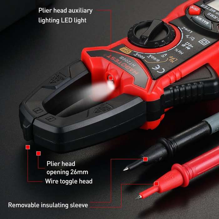 HABOTEST HT206B Auto-ranging High Precision Digital Clamp Multimeter