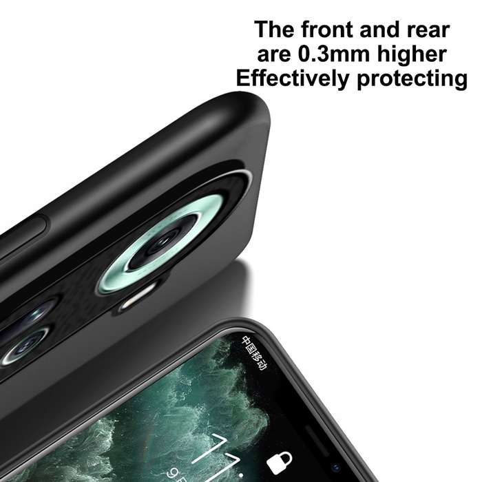For OPPO Reno11 5G Global Classic Tilt Strip Grain Magnetic Shockproof PC + TPU Phone Case(Blue
