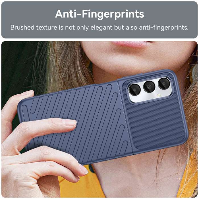 For Samsung Galaxy A05s Thunderbolt Shockproof TPU Phone Case(Blue)